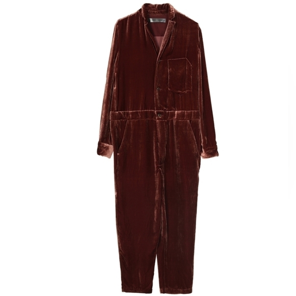JNBY VELVET JUMPSUIT - Picture 1 of 15
